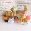 50PCS Thickened Muffin Cupcake Liner Gold Cake Wrappers Baking Cup Tray Case Cake Paper Cups Pastry Tools Party Supplies