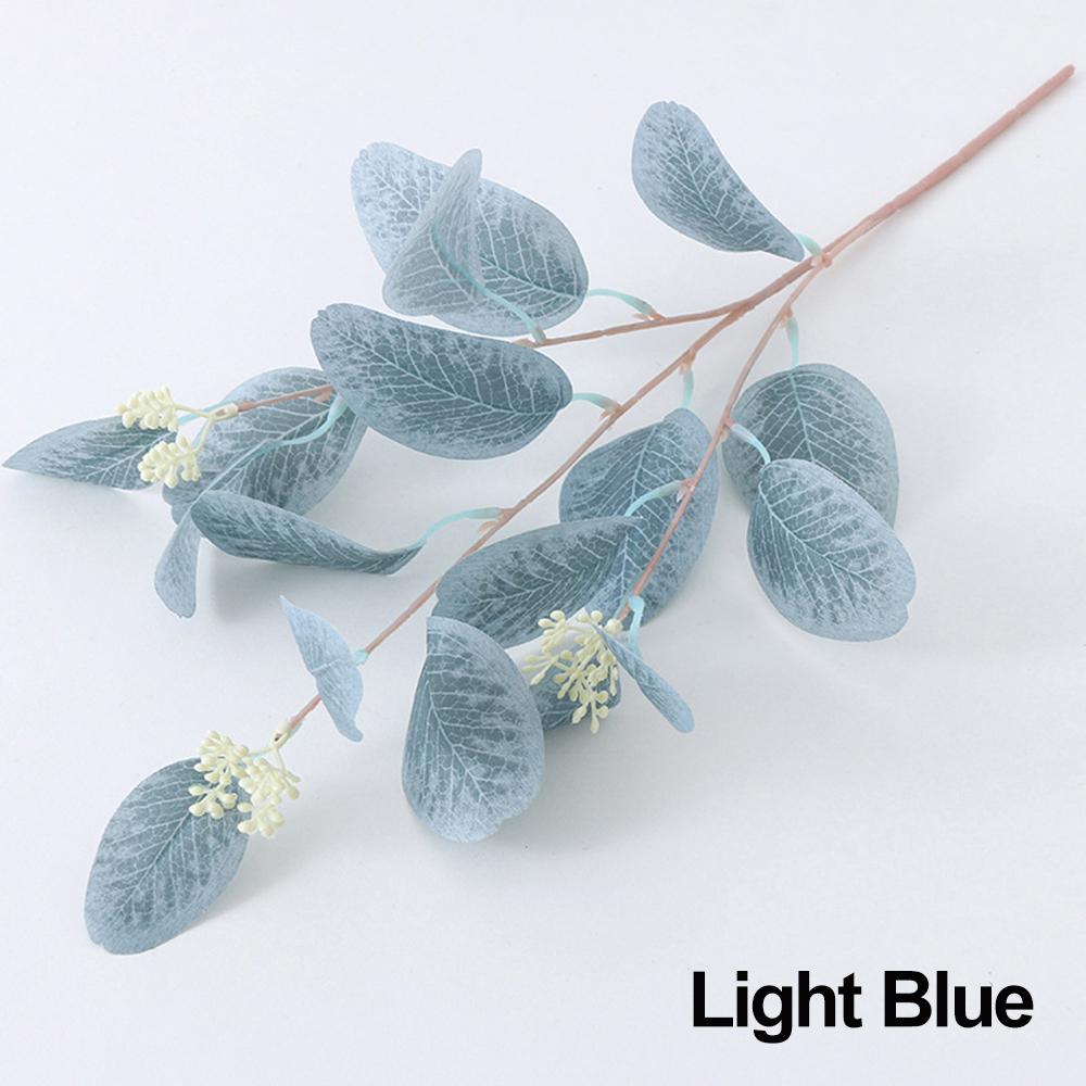 Prop Bridal Bouquet Leaves With Fruits Simulation Plants Branches Artificial Eucalyptus Stems