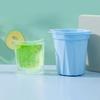 Ice Cup Mold Ice Cup Maker Freeze Drink Cup Silicone Mould Tray Kitchen Refrigerator Ice Cup Mold, 2PCS