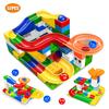 Marble Race Run Maze Ball Track Building Blocks Plastic Funnel Slide Big Size Bricks Block