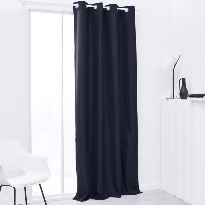 TODAY Essential Plain Thermal Insulated Curtain - 140 X 240 Cm - Navy