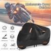 Thicken Waterproof Motorcycle Cover Black Oxford Cloth Outdoor Rain Sun Electric Scooter Motorbike Protect Cover Moto Accessorie