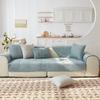 Nordic Ins Sofa Cushion Simple Cushion Autumn and Winter Plush Sofa Cover Retro Sofa Towel