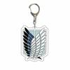 Attack On Titan Acrylic Keychain Pendant - Creative Anime Jewelry Gift