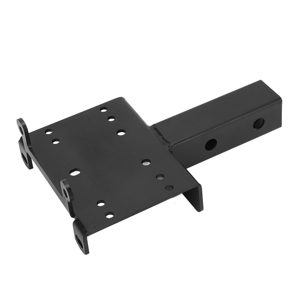 Universal Trailer Hitch Winch Mounting Plate with 2inch Receiver Winch Bracket Winch Mounting Plate for ATVs UTVs Lawn