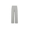 Loose Breathable Wide Leg Knitted Sports Pants Women Bottoms Gray 162438309-2