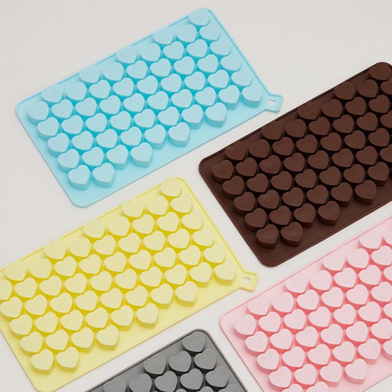 Mini Cartoon Candy Fondant Molds Gummy Silicone Chocolate Mold Cake Biscuit Baking Mould Ice Tray Mold