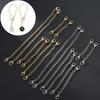 6pcs Alloy Chain Extenders for Jewelry Making, Lobster Clasp Closures, No Mosaic, Bracelet & Necklace Accessories