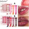 Fruit Lip Gloss 4 Pcs Set Lip Moisturizing Lip Glaze Moisturizing Hydrating Lip Oil Makeup