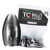 Funks Tungsten Bullet Set of TG Sinkers, 10, Sinkers, 35g, 1-1/4oz