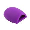 Makeup Brushes - Cleaning Glove - Silicone - Purple - 1 Piece