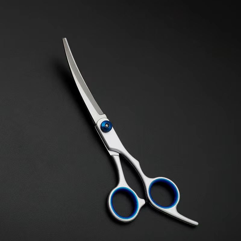 6" Professional Pet Scissors Pet Dog Grooming Kits Curved Shears Set Scissors