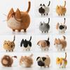 Non-Finish DIY Kit No Faceless Dog Tiger Cat Wool Felt Doll Needle Felting Kit Accessories Felt Poked For Kids Children Handmade