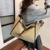 Large Capacity 2025 New Autumn Casual Versatile Pu Bag Women's Bag Shoulder Bag Niche Women's Commuter Tote Bag Tide