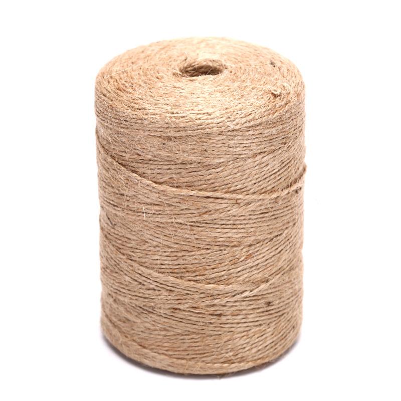 Natural Hemp Thread Twisted Hemp Cloth Hemp Rope Jute Thread Rope Diy Craft Decoration
