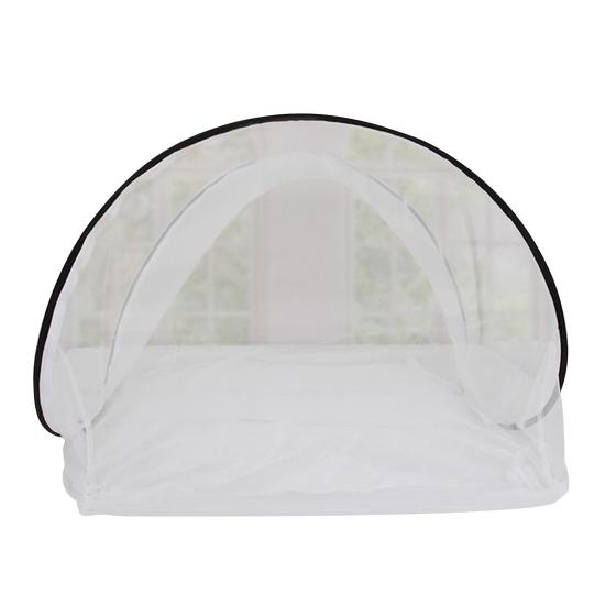 Portable Mosquito Net Foldable Free Adjustment Fine Mesh Large Popping Up Camping Mosquito Tent Home Travel Single Person Mosquito Net