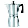 Italian Coffee Pot Valira VITRO 6T Silver Aluminum