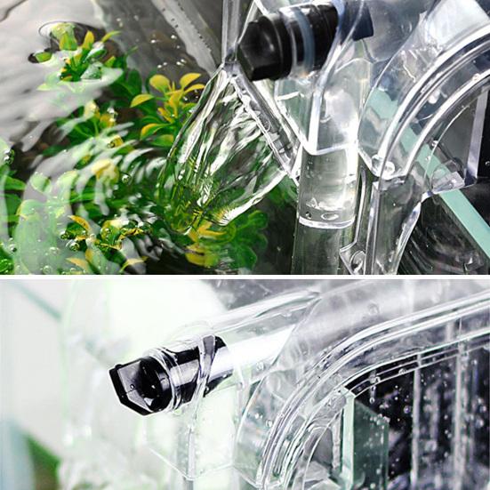 Filter Pump 3-in-1 Oxygen Supply Purifier Fish Tank Water Circulation Device for Aquarium