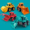 Child's Engineering Vehicle Toys Construction Excavator Tractor Bulldozer Fire Truck Models Kids Toy Mini Car Toy Children Gifts