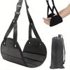 Adjustable Travel Foot Hammock - Airplane Foot Rest Hammock for Comfort Hammock for Flights, Lightweight Travel Access KTY