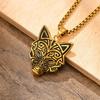 Classic Fashion Wolf Head Men's Pendant Necklace - Neck Accessories
