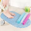1PC PVC Anti-skid Bath Mats Soft Shower Mat Massage Mat with Suction Cup Non-slip Bathtu Bath Mat Bathroom Accessories Hot