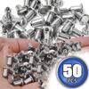 10/50pcs Spikes For Car Tires Anti-skid Screw Nails For Tires Snow Soles Auto Motorcycle Bike Truck Tire Screws Spikes Cleats