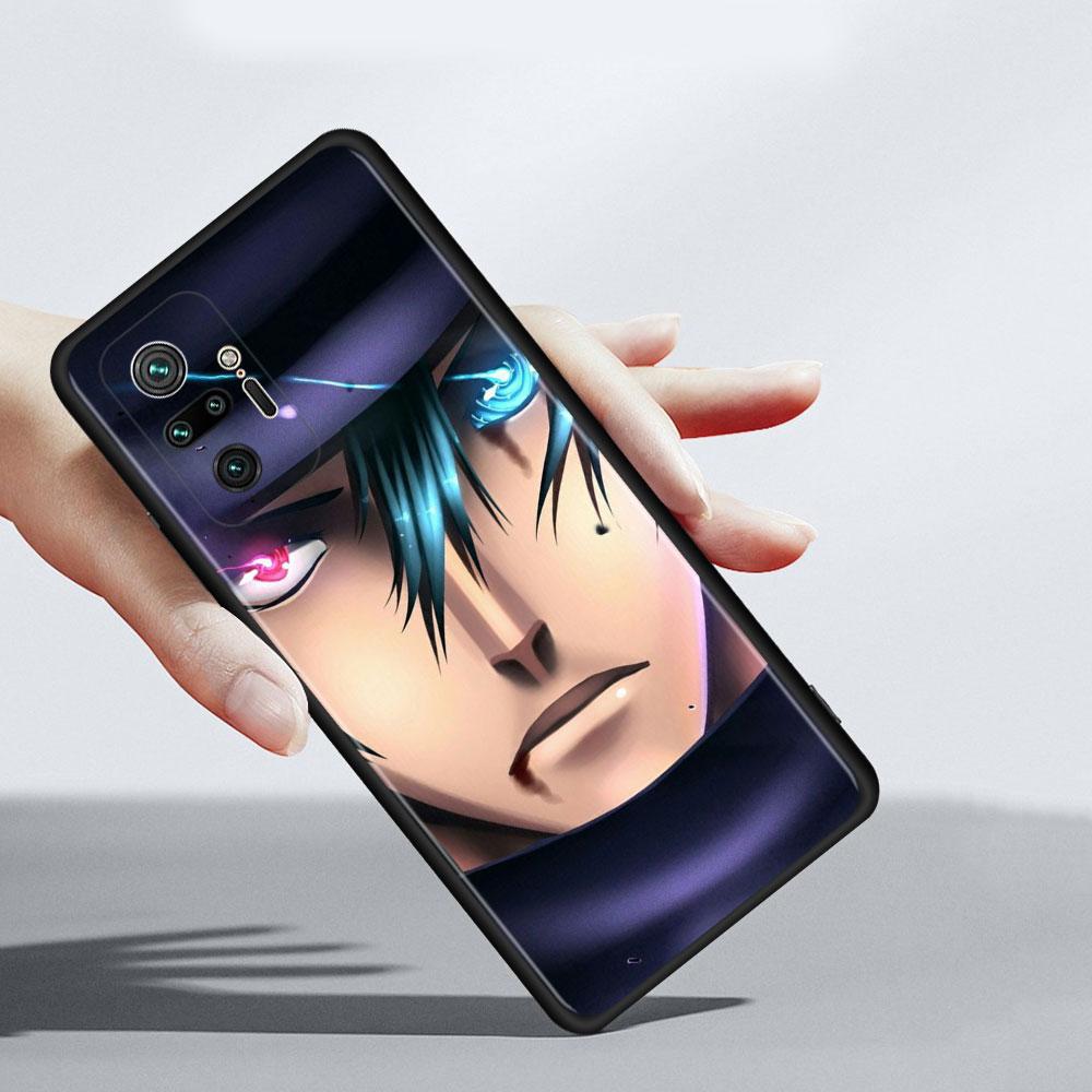 Phone Case for Xiaomi Redmi 9 9a 9c 8 K40 Note 9s 9 10 11 8 Pro 7 11t 9t 8t Cover Silicone Coque Anime Naruto Kakashi