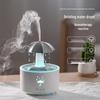 2025 Rotating Raindrop Aroma Diffuser with Colorful Breathing Light – Multifunctional Home Desktop Diffuser.
