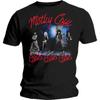 Motley Crue Smokey Street Black Classic Rock Metal Band Unisex T-shirt