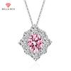 Geometry Zircon Pendant Necklace Multiple Colour Fashion Wedding Engagement Jewelry