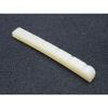 Unbleached, General-purpose Grooved Shaped Bone Nut (43mm Wide) with a Curved Bottom for Fender Guitars