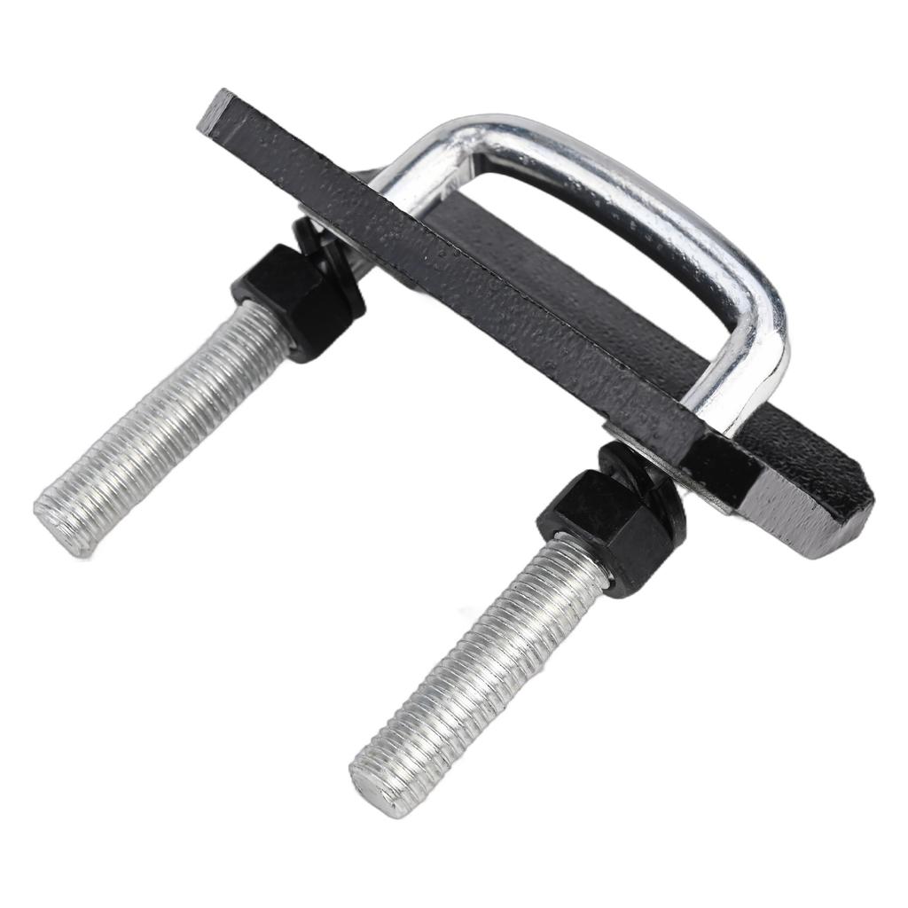 Trailer Lock Down Hitch Tightener Stabilizer Heavy Duty Anti Rattle Tow Clamp Parts Accessories Black