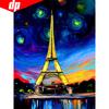Diamond Painting With Round Stones Scenery New Diamond Embroidery Scenic Pictures