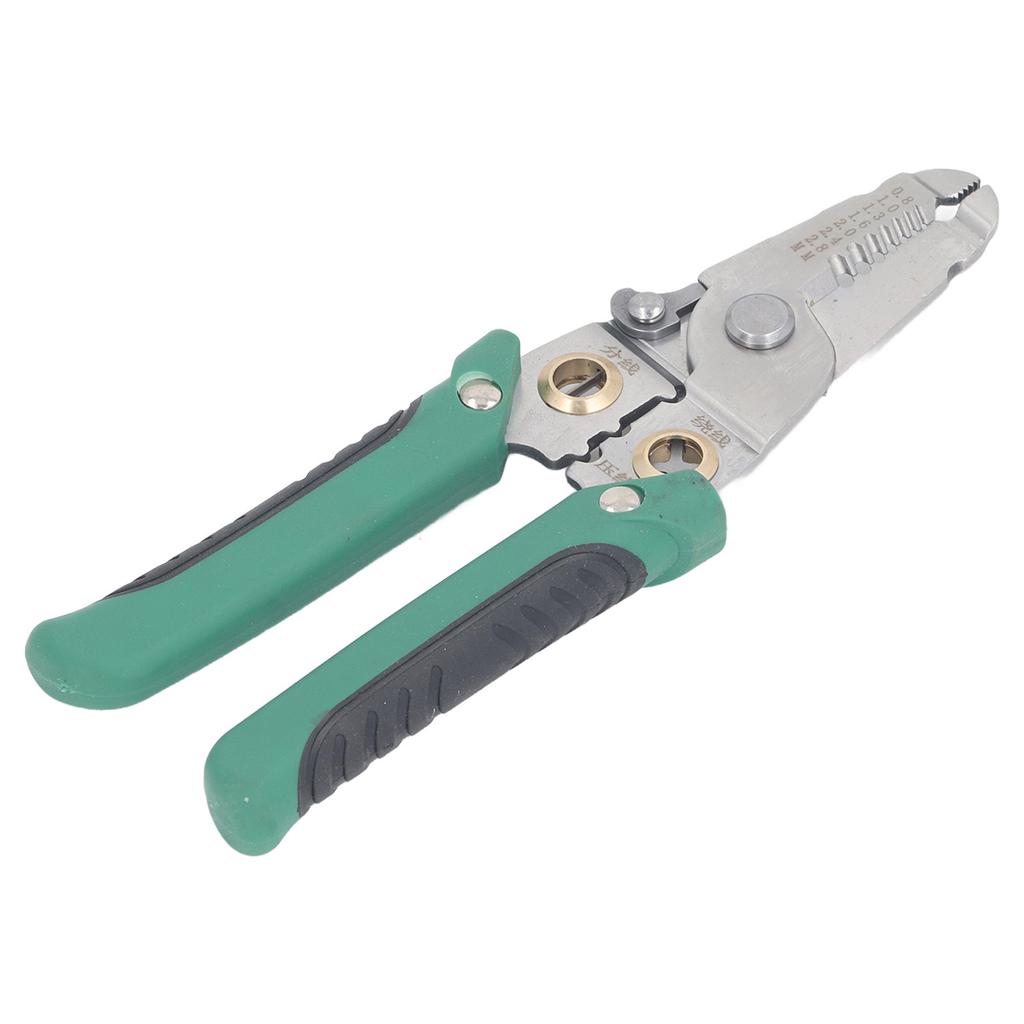 Electrical Wire Stripper Stainless Steel Electrician Wire Pliers Labor Saving Spring