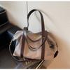 Canvas Bag Women's Large-capacity New Autumn and Winter Versatile Simple Messenger Luggage Bag Single Shoulder