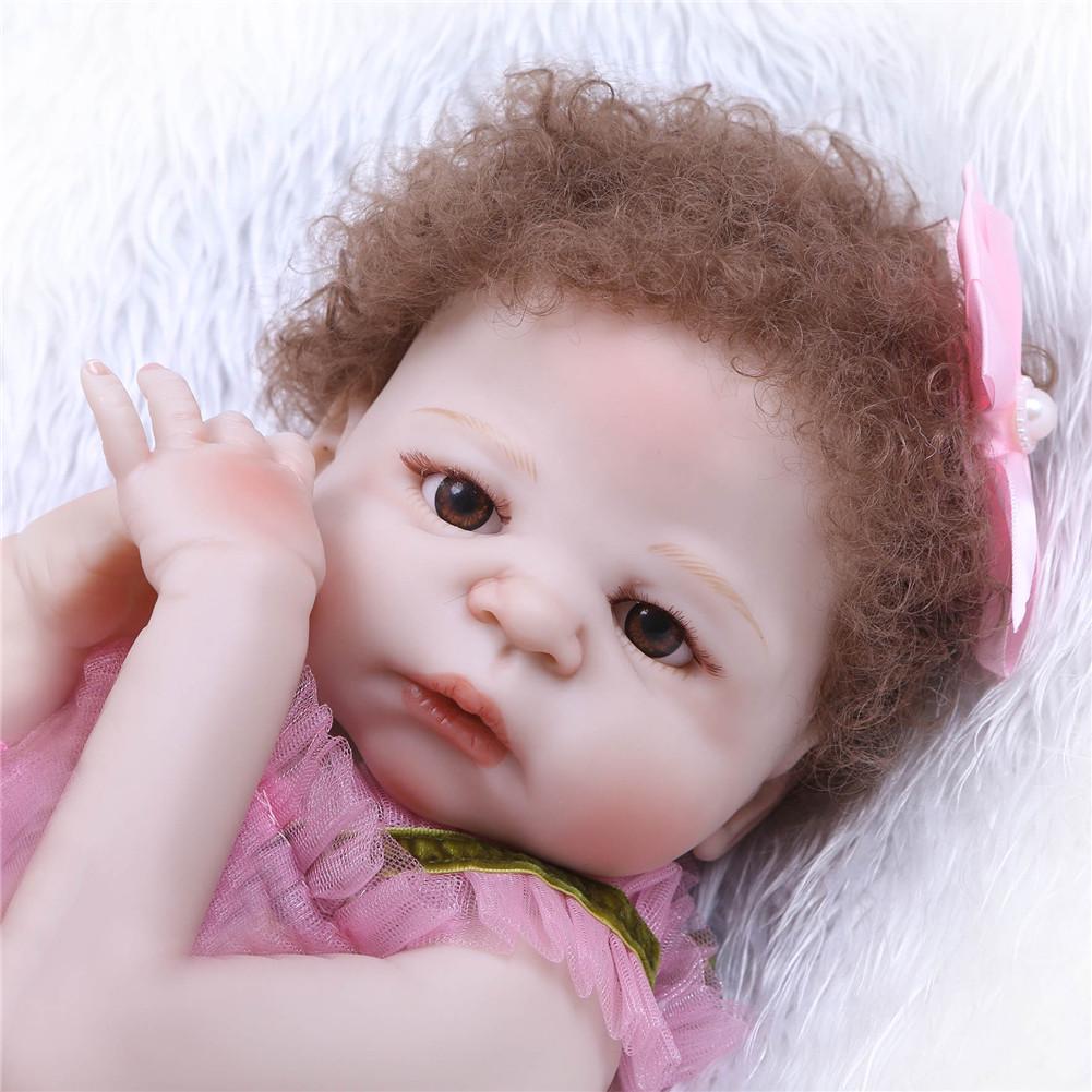 Simulated Reborn Silicone Full Coverage Washable Doll