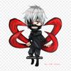 Kaneki Chibi Chibi Tokyo Ghoul Iron On Patches For Clothing Applique Stickers On Clothes Heat-Sensitive Custom Patch
