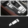 For BMW 5 6 7 Series F10 F18 GT F07 2011-2017 3pcs ABS Chrome Car Handbrake Gear Shift Panel Left Side Button Cover Sticker