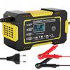 Car Battery Charger 12V 6A Touch Screen Pulse Repair LCD For Auto Moto Fast Power Charging Wet Dry Lead Acid Digital LCD Display