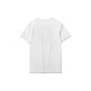 Li Ning Gradient Logo Print Round Neck Short Sleeve T-Shirt Women Tops White AHSR548-1
