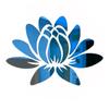 Acrylic Blooming Lotus Miroor Decal Self-adhesive Wall Sticker Mirror Surface Stickers  Smooth Wall