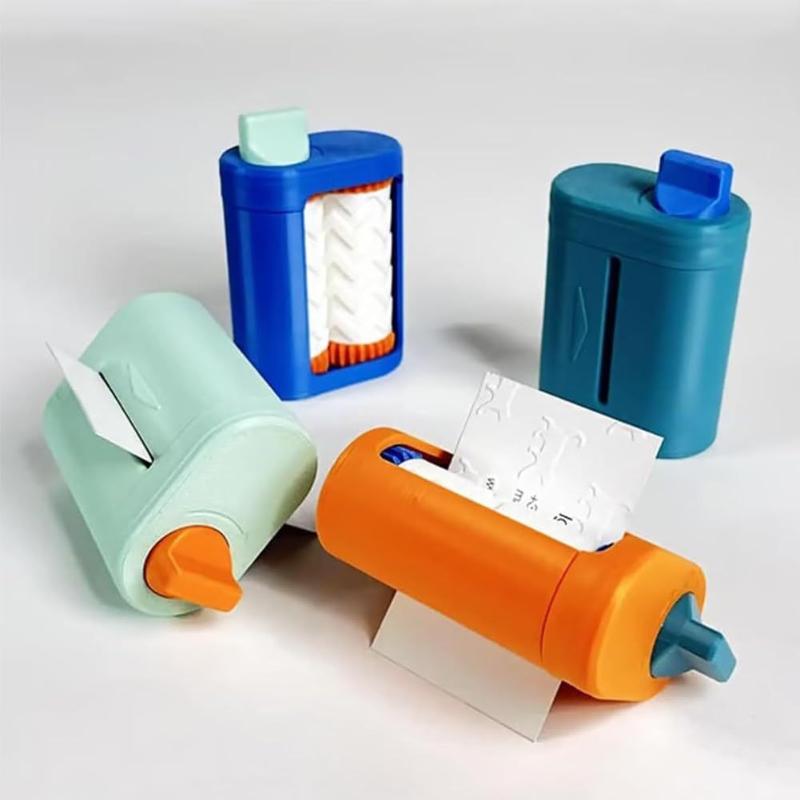 Business Card Embosser 3D Printing Roller Embossing Tool Portable 3D Textured Embossed Stamp For Gift Tags Diy Scrapbooking