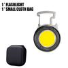 Multifunctional Portable COB Mini Keychain Light Type-c Charging Work Light Maintenance Light Emergency Outdoor Camping Light