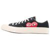New Chuck 70 Comme Des Garçons Play X Low 'Black' 150206C