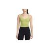 Solid Color Casual V-Neck Sports Tank Top Women Tops Green FN0544-377