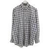 YVES SAINT LAUREN Pour Homme 90s Old Check Pattern Long Sleeve Button Down Shirt Men's Used