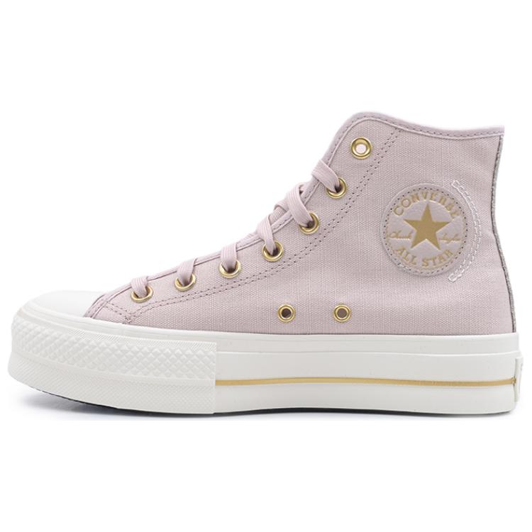 Converse All Star Lift Comfortable Versatile High-top Canvas Shoes for Women In Pink