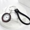 Lancardo Carabiner Watch, Nurse Watch, Pocket Watch with Keychain, Leather Rope, Analog, Diamond, Trunk, Easy To Read, Perfect for Everyday Use, Mount