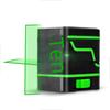 Compact Portable Laser Level with 2-Line Green Light Projection
